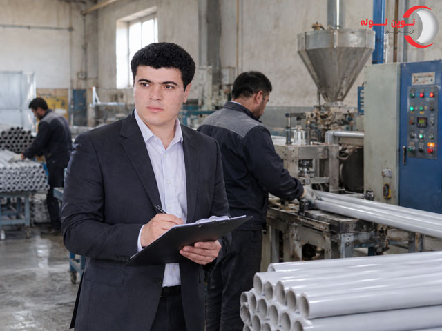 مهندس مهدی کریمی پور، تولید کننده لوله برق